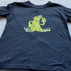 Kids Fortnite Peely Black Graphic T-Shirt